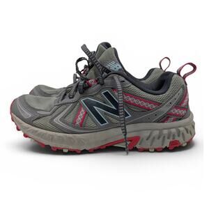 NEW BALANCE 410 V5 Women's Trail Running Shoes WT410CS5 Gray Pink - Size 8 US